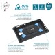 Mobilis 067014 PROTECH - Case + 360 rotating handstrap + kickstand for Galaxy Tab Active5 8''