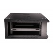 Extralink Rackmount cabinet 4U 600x600 Black wall mounted