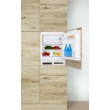 AMICA UM130.3i(E) 111-litre built-in under-counter fridge, White