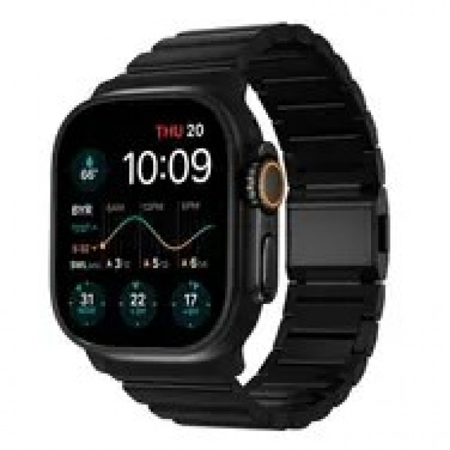 Nomad NM014834858 smart wearable accessory Band Black Titanium