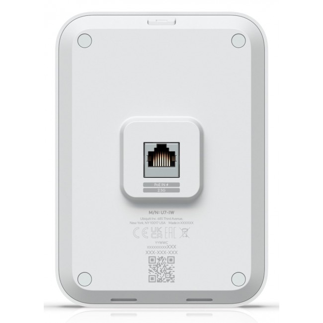 Ubiquiti U7 In-Wall 4300 Mbit/s White Power over Ethernet (PoE)