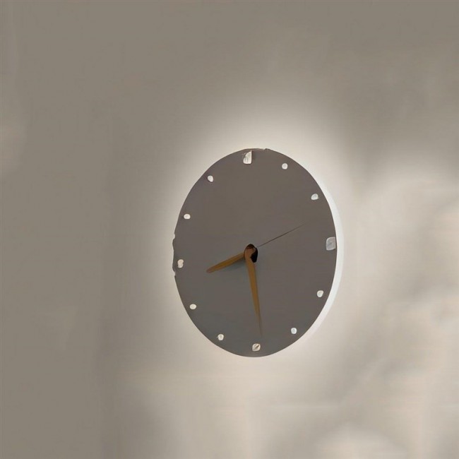 LAMP WALL TIME 24CM