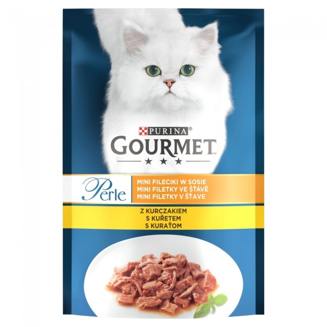 PURINA Gourmet Perle with Chicken - wet cat food - 85g