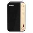 QNAP TS-264 NAS Tower Intel Celeron N5095 8 GB 0 TB QNAP QTS Black, Gold