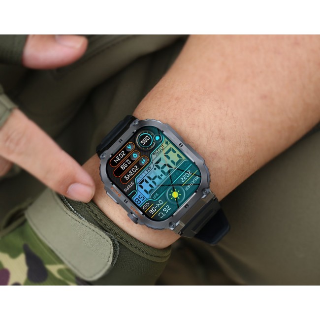 Denver SWC-191B smartwatch / sport watch 4.98 cm (1.96
