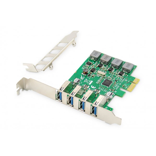 Digitus 4-Port USB 3.0 PCI Express Add-On Card Digitus 4-Port USB 3.0 PCI Express Add-On Card