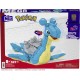 MEGA Pok mon Lapras Building Toy Kit with Action Figure (527 Pieces) for Kids