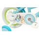 TOIMSA children's bicycle Bluey 12 Blue and lime blue TOIMSA children's bicycle Bluey 12 Blue and lime blue