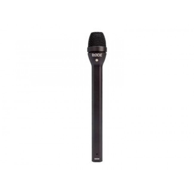R DE Reporter Black Interview microphone