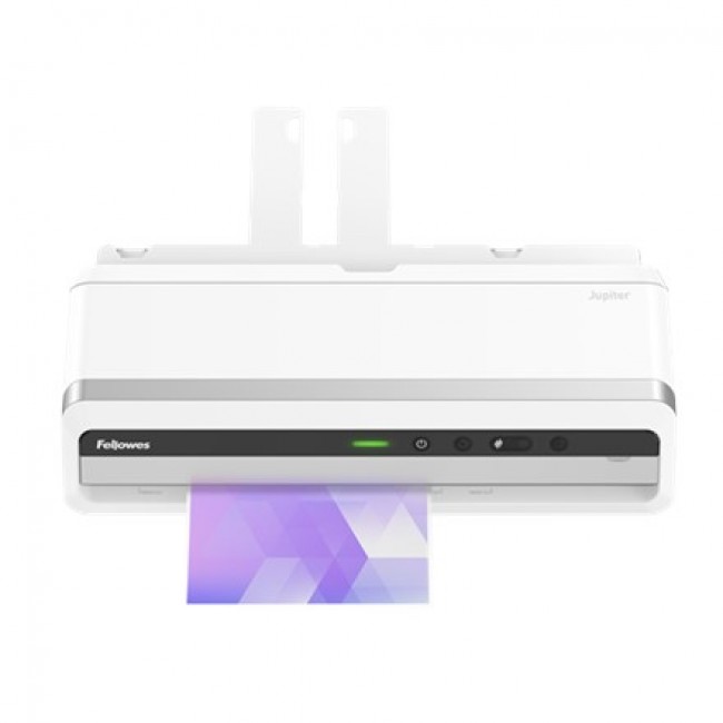 Fellowes A3 Laminator Machine Jupiter A3 Laminating Machine 80 to 250 Micron 10 A4 Laminating Pouch Starter Pack Included White Fellowes A3 Laminator Machine Jupiter A3 Laminating Machine 80 to 250 Micron 10 A4 Laminating Pouch Starter Pack Included White