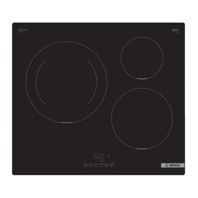 Bosch PUJ611BB5E induction hob 3 burners black