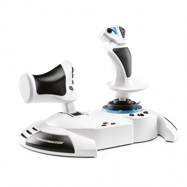 Thrustmaster T.Flight Hotas One Microsoft Flight Simulator Edition Black, White USB Joystick + engine control lever Analogue / Digital PC, Xbox One, Xbox One S, Xbox One X