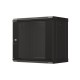 Lanberg WF03-5309-10B rack cabinet 9U Wall mounted rack Black