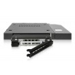 Icy Dock MB411SPO-B drive bay panel Black