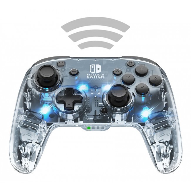 PDP Afterglow Black, Transparent Gamepad Analogue / Digital Nintendo Switch, Nintendo Switch Lite, Nintendo Switch OLED PDP Afterglow Black, Transparent Gamepad Analogue / Digital Nintendo Switch, Nintendo Switch Lite, Nintendo Switch OLED