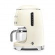Smeg 50's Style Drip Filter Coffee Machine DCF02CREU Cream 1,4 l