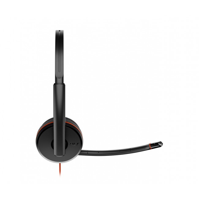 Poly Blackwire 3220 Stereo USB-C Black