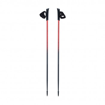 Kijki Nordic Walking Viking Pro-Trainer 120 cm czerwono-czarne 650-20-7879-34-120