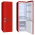 Amica KGCR 387100 R fridge-freezer Freestanding 244 L Red