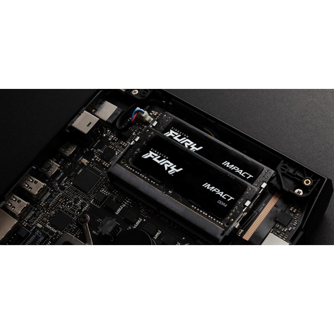 Kingston Technology FURY 32GB 3200MT/s DDR4 CL20 SODIMM Impact Kingston Technology FURY 32GB 3200MT/s DDR4 CL20 SODIMM Impact