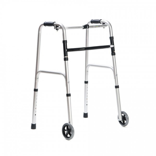 Walking frame rehabilitation with wheels Walking frame rehabilitation with wheels