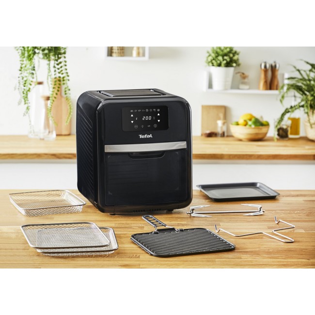 Tefal Easy Fry FW5018 Single 11 L Stand-alone 2000 W Hot air fryer Black Tefal Easy Fry FW5018 Single 11 L Stand-alone 2000 W Hot air fryer Black