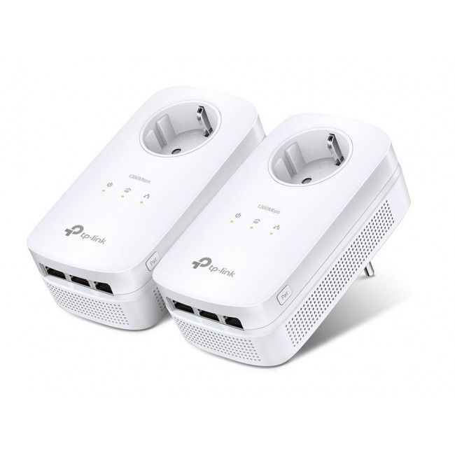 TP-Link TL-PA8030P KIT PowerLine network adapter 1200 Mbit/s Ethernet LAN White 2 pc(s) TP-Link TL-PA8030P KIT PowerLine network adapter 1200 Mbit/s Ethernet LAN White 2 pc(s)