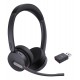 Yealink WH64 Hybrid Dual UC Headset Wireless Head-band Office/Call center Micro-USB Bluetooth Black