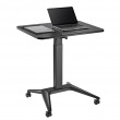 Maclean MC-453 B Mobile Laptop Desk with Pneumatic Height Adjustment, Laptop Table with Wheels, 80 x 52 cm, Max. 8 kg, Height Adjustable Max. 109 cm (Black) Maclean MC-453 B Mobile Laptop Desk with Pneumatic Height Adjustment, Laptop Table with Wheels, 80 x 52 cm, Max. 8 kg, Height Adjustable Max. 109 cm (Black)