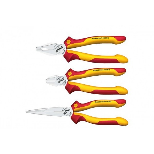 Professional electric pliers set 1000V 3-pcs
