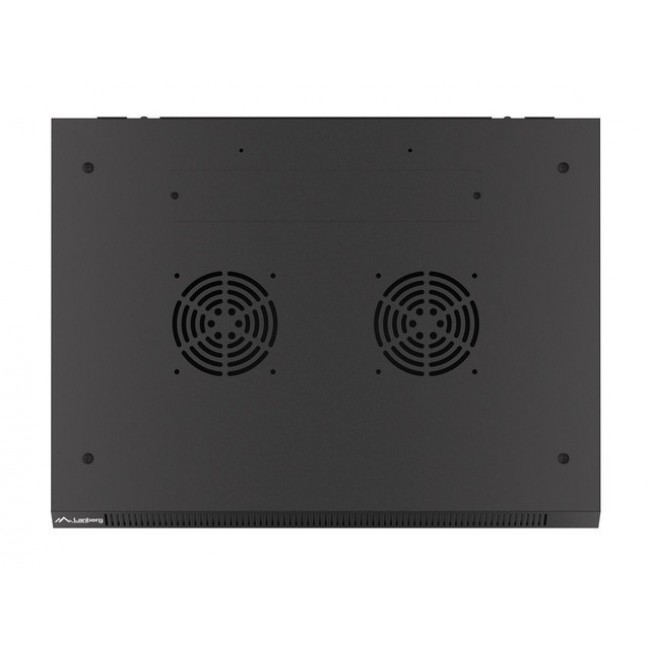 Lanberg WF01-6412-00B rack cabinet 12U Wall mounted rack Black