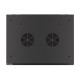 Lanberg WF01-6412-00B rack cabinet 12U Wall mounted rack Black