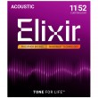 Elixir Strings 16027 Phosphor Bronze Custom Light NW - acoustic guitar strings (11-52) Elixir Strings 16027 Phosphor Bronze Custom Light NW - acoustic guitar strings (11-52)