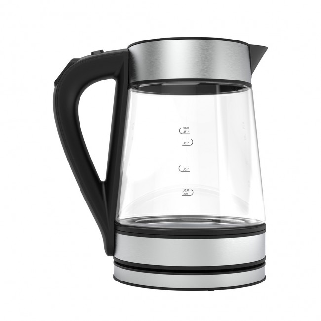 AENO EK1S electric kettle 1.7 L 2200 W Black, Silver, Transparent AENO EK1S electric kettle 1.7 L 2200 W Black, Silver, Transparent