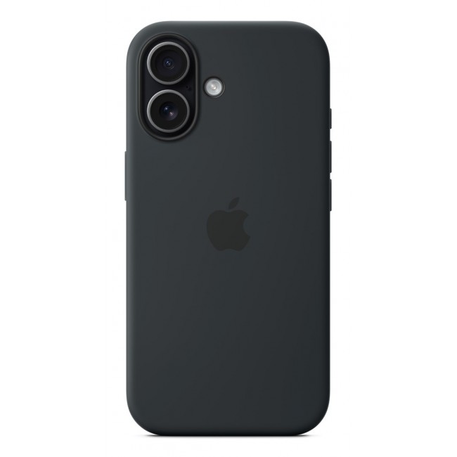 Apple iPhone 17 Silicone Case with MagSafe Black Apple iPhone 17 Silicone Case with MagSafe Black