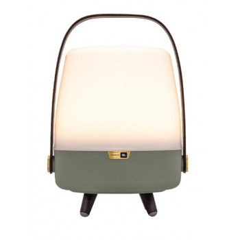 Kooduu Lite-up PLAY Mini Mono portable speaker Green, White, Wood 8 W