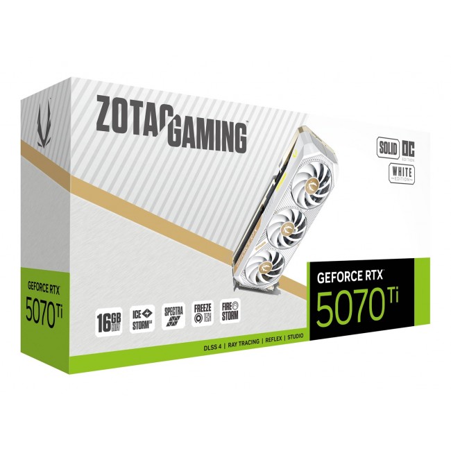 Zotac GAMING GeForce RTX 5070 Ti SOLID CORE OC NVIDIA 16 GB GDDR7