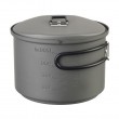 ESBIT Cookset with alcohol burner Pot 1.5 L Aluminium, Black ESBIT Cookset with alcohol burner Pot 1.5 L Aluminium, Black
