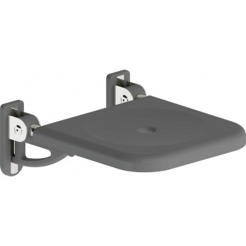 Folding wall seat