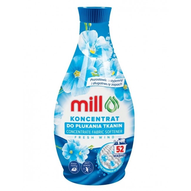 MILL Fresh Wind Fabric Conditioner Concentrate, 1.3 L