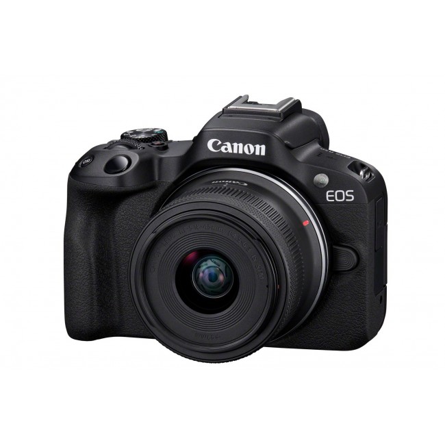 Canon EOS R50, Black + RF-S 18-45mm F4.5-6.3 IS STM Kit MILC 24.2 MP CMOS 6000 x 4000 pixels