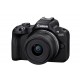 Canon EOS R50, Black + RF-S 18-45mm F4.5-6.3 IS STM Kit MILC 24.2 MP CMOS 6000 x 4000 pixels