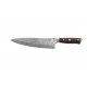 Chef Kohersen Elegance Ebony Wood Chef's knife Damascus steel 21.6 cm Chef Kohersen Elegance Ebony Wood Chef's knife Damascus steel 21.6 cm