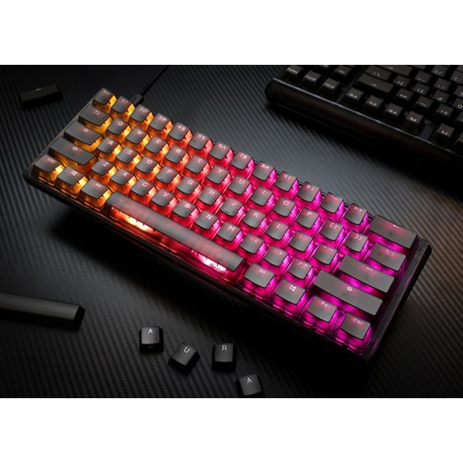 Ducky One 3 Aura Mini keyboard Gaming USB QWERTY US International Black Ducky One 3 Aura Mini keyboard Gaming USB QWERTY US International Black