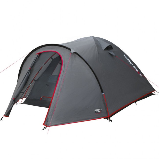 High Peak Nevada 4 grey-red 4-person tent 10207 High Peak Nevada 4 grey-red 4-person tent 10207