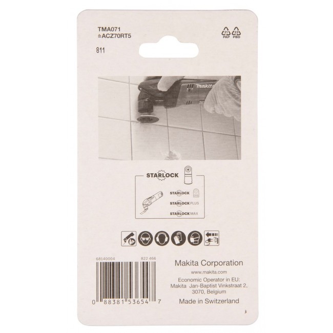 Makita B-65040 jigsaw/scroll saw/reciprocating saw blade Tungsten Carbide (TC) 1 pc(s) Makita B-65040 jigsaw/scroll saw/reciprocating saw blade Tungsten Carbide (TC) 1 pc(s)