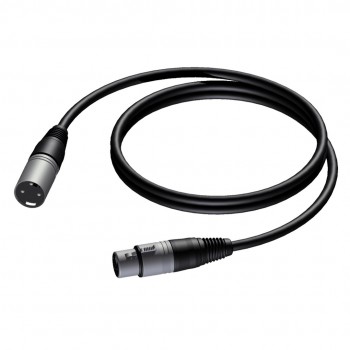 PROCAB CABLE MALE XLR FEMALE XLR, 10 M