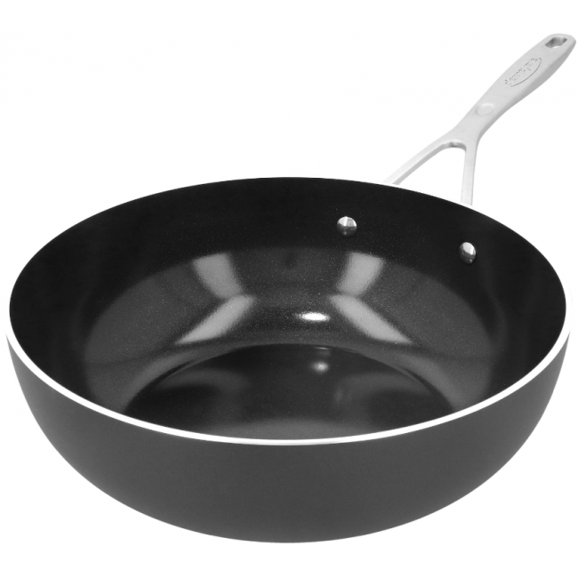 DEMEYERE INDUSTRY 3 Wok/Stir-Fry pan Round 40851-450-0 - 28 CM