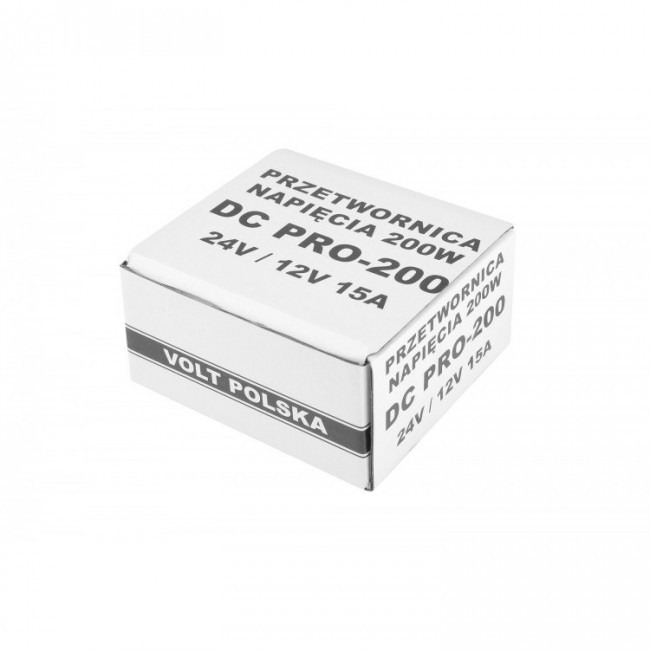DC PRO 200 24VDC/12VDC INTERFERENCE-FREE DC/DC VOLTAGE CONVERTER DC PRO 200 24VDC/12VDC INTERFERENCE-FREE DC/DC VOLTAGE CONVERTER