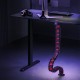 Nano RS desk cable organizer / cable grille, 1345mm, black and red, RS125 Nano RS desk cable organizer / cable grille, 1345mm, black and red, RS125